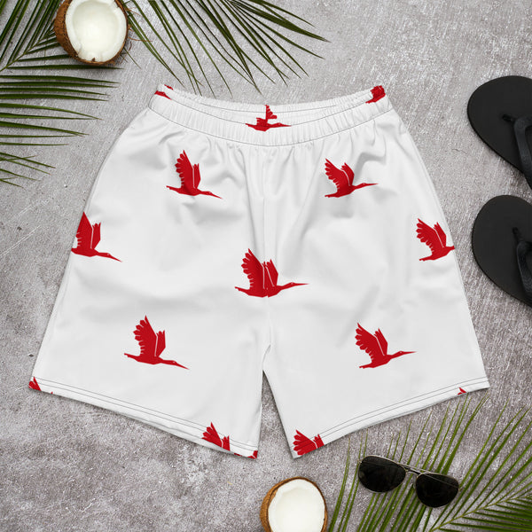 Men's Athletic Long Shorts - tori heron logo