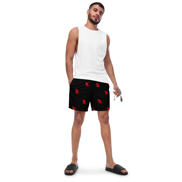 Men's swim trunks - tori heron logo