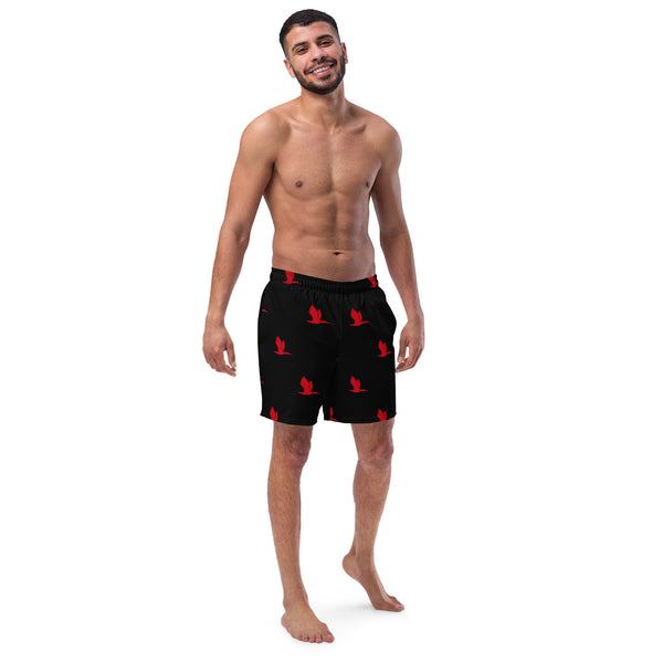 Men's swim trunks - tori heron logo