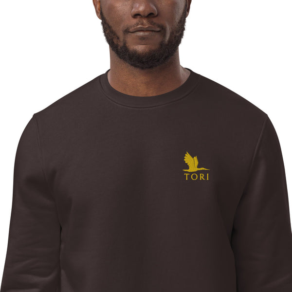 Unisex eco sweatshirt - Tori heron