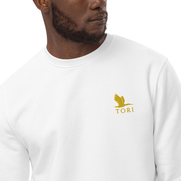 Unisex eco sweatshirt - Tori heron