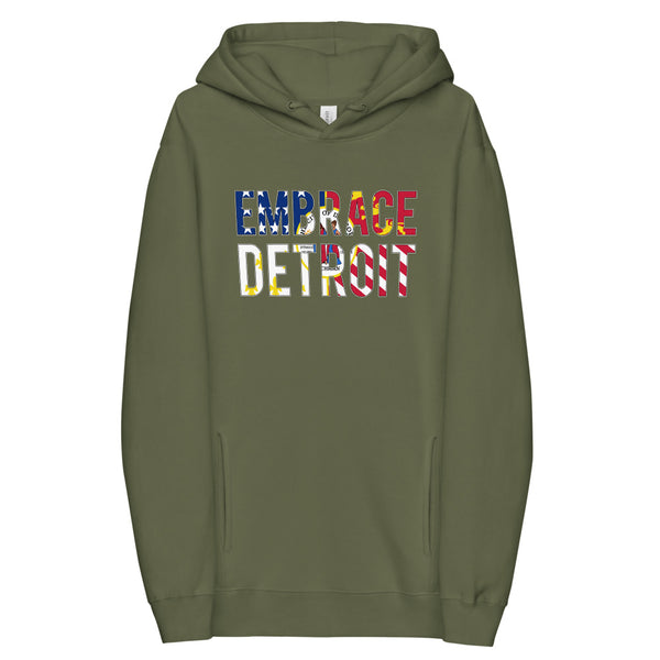 Unisex fashion hoodie - Embrace Detroit