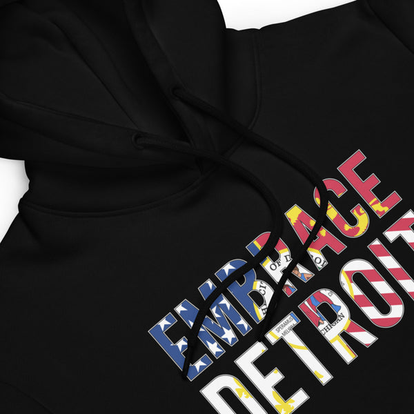 Unisex fashion hoodie - Embrace Detroit