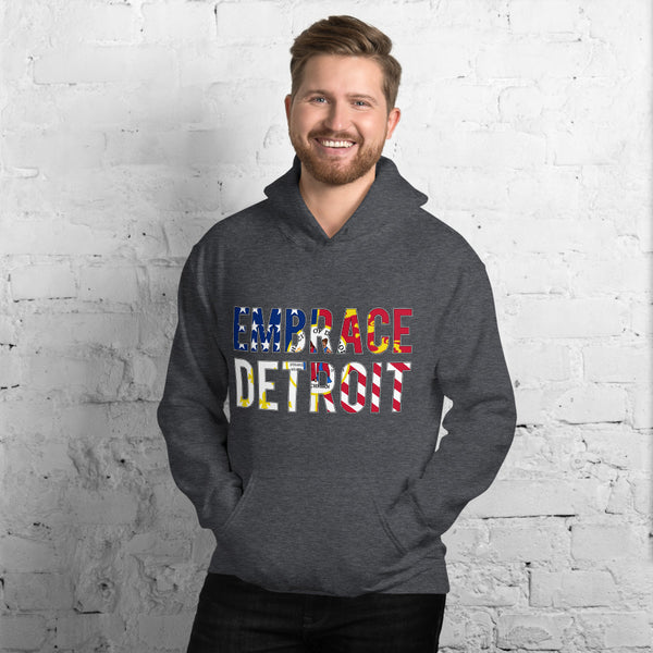 Unisex Hoodie - Embrace Detroit