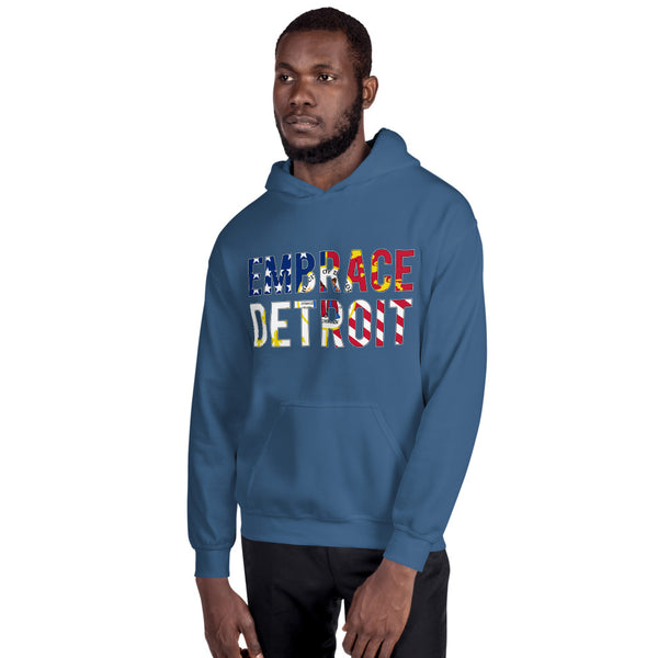 Unisex Hoodie - Embrace Detroit
