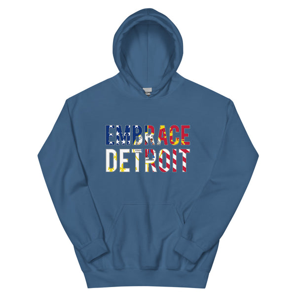 Unisex Hoodie - Embrace Detroit