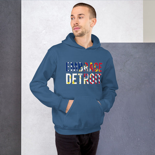 Unisex Hoodie - Embrace Detroit