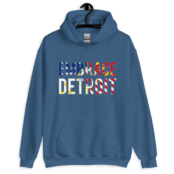 Unisex Hoodie - Embrace Detroit
