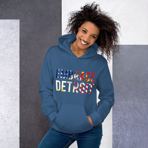 Unisex Hoodie - Embrace Detroit