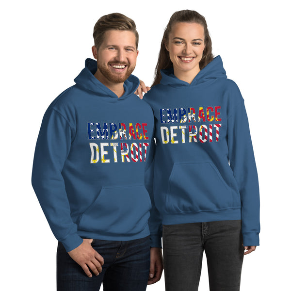 Unisex Hoodie - Embrace Detroit