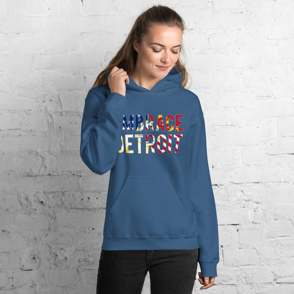 Unisex Hoodie - Embrace Detroit