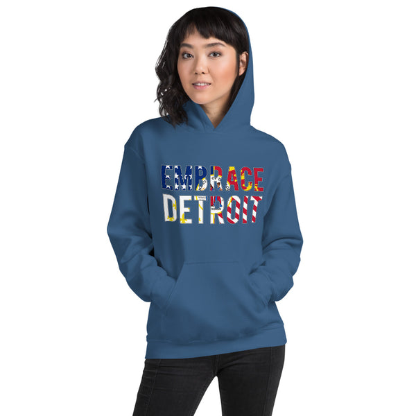 Unisex Hoodie - Embrace Detroit