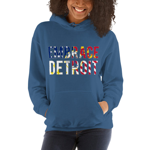 Unisex Hoodie - Embrace Detroit