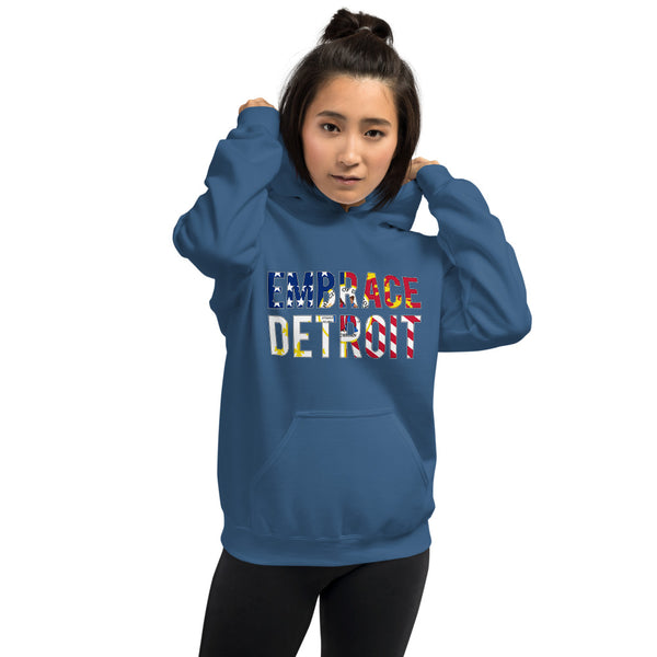 Unisex Hoodie - Embrace Detroit