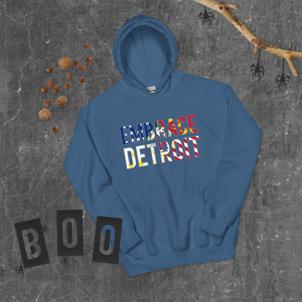 Unisex Hoodie - Embrace Detroit