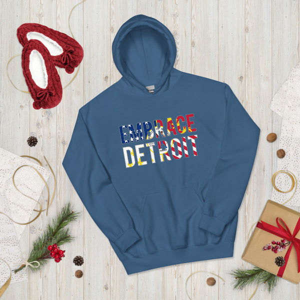 Unisex Hoodie - Embrace Detroit
