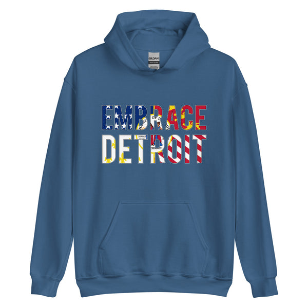 Unisex Hoodie - Embrace Detroit