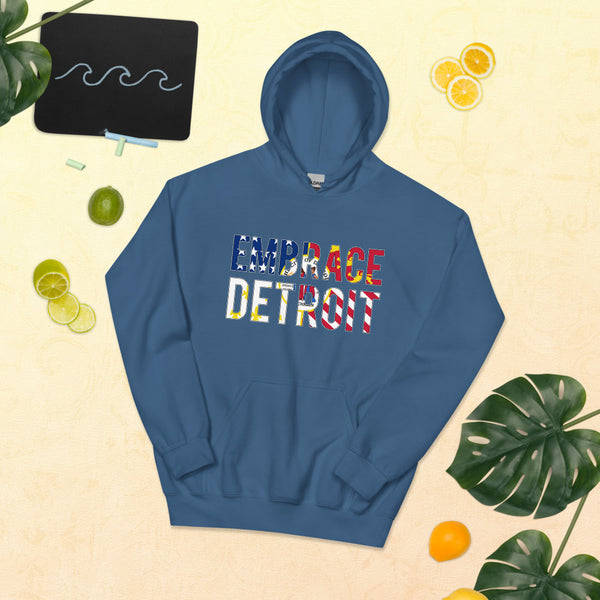 Unisex Hoodie - Embrace Detroit