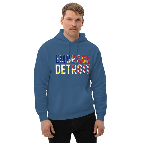 Unisex Hoodie - Embrace Detroit