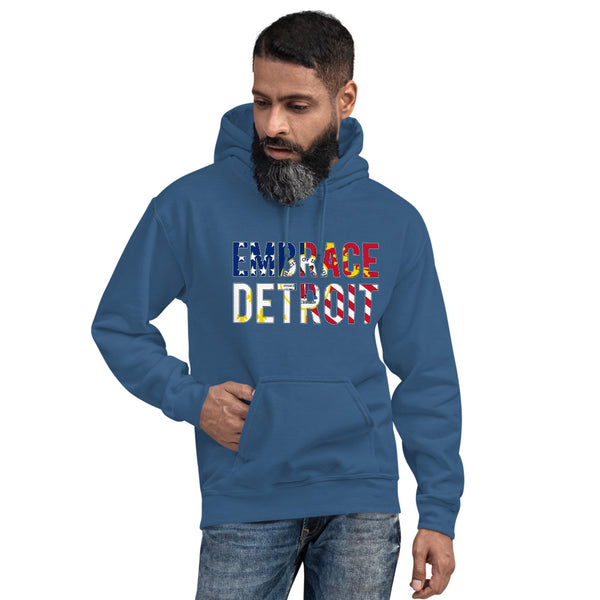 Unisex Hoodie - Embrace Detroit