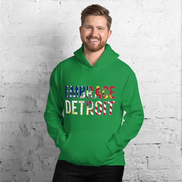 Unisex Hoodie - Embrace Detroit