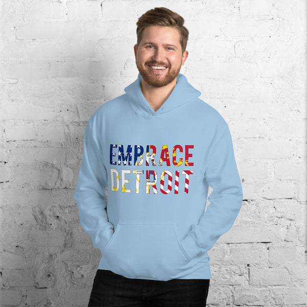 Unisex Hoodie - Embrace Detroit