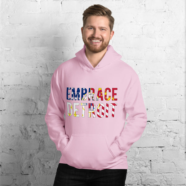Unisex Hoodie - Embrace Detroit