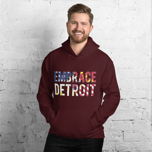 Unisex Hoodie - Embrace Detroit