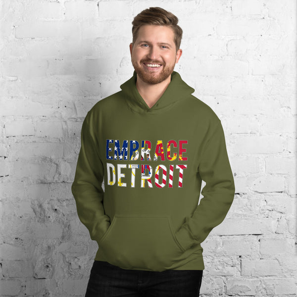 Unisex Hoodie - Embrace Detroit