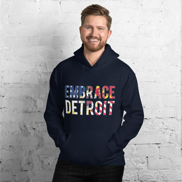 Unisex Hoodie - Embrace Detroit