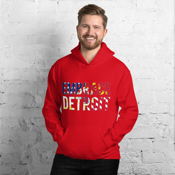 Unisex Hoodie - Embrace Detroit