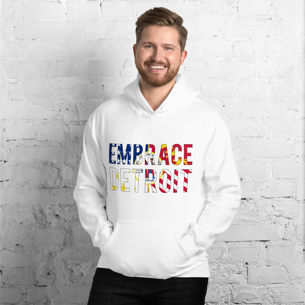 Unisex Hoodie - Embrace Detroit