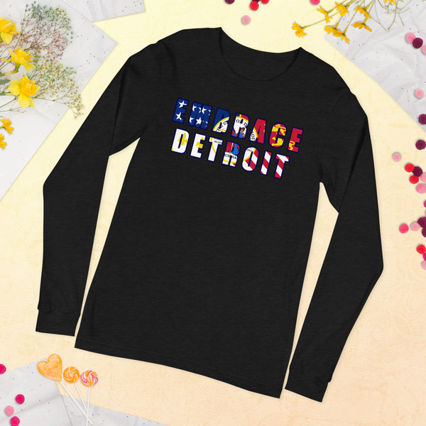 Unisex Long Sleeve Tee - "Embrace Detroit"