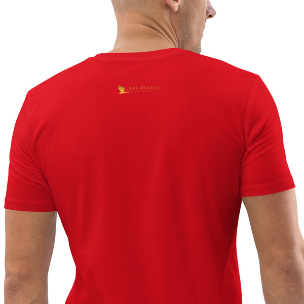 Unisex organic cotton t-shirt - Tori Brand Logo
